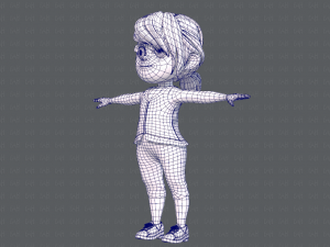 base girlv05 clothing v01 3Dモデル