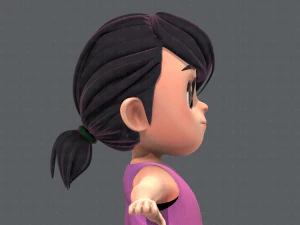 base girlv05 clothing v01 3D Model
