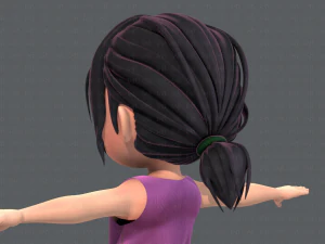 base girlv05 clothing v01 3D Model
