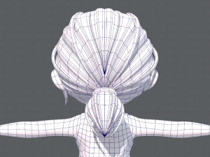 base girlv05 clothing v01 3D Model