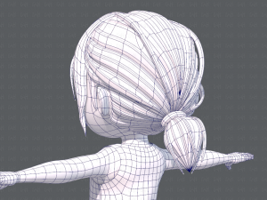 base girlv05 clothing v01 3Dモデル