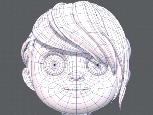 base girlv05 clothing v01 3D Model