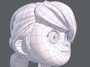 base girlv05 clothing v01 3D Model