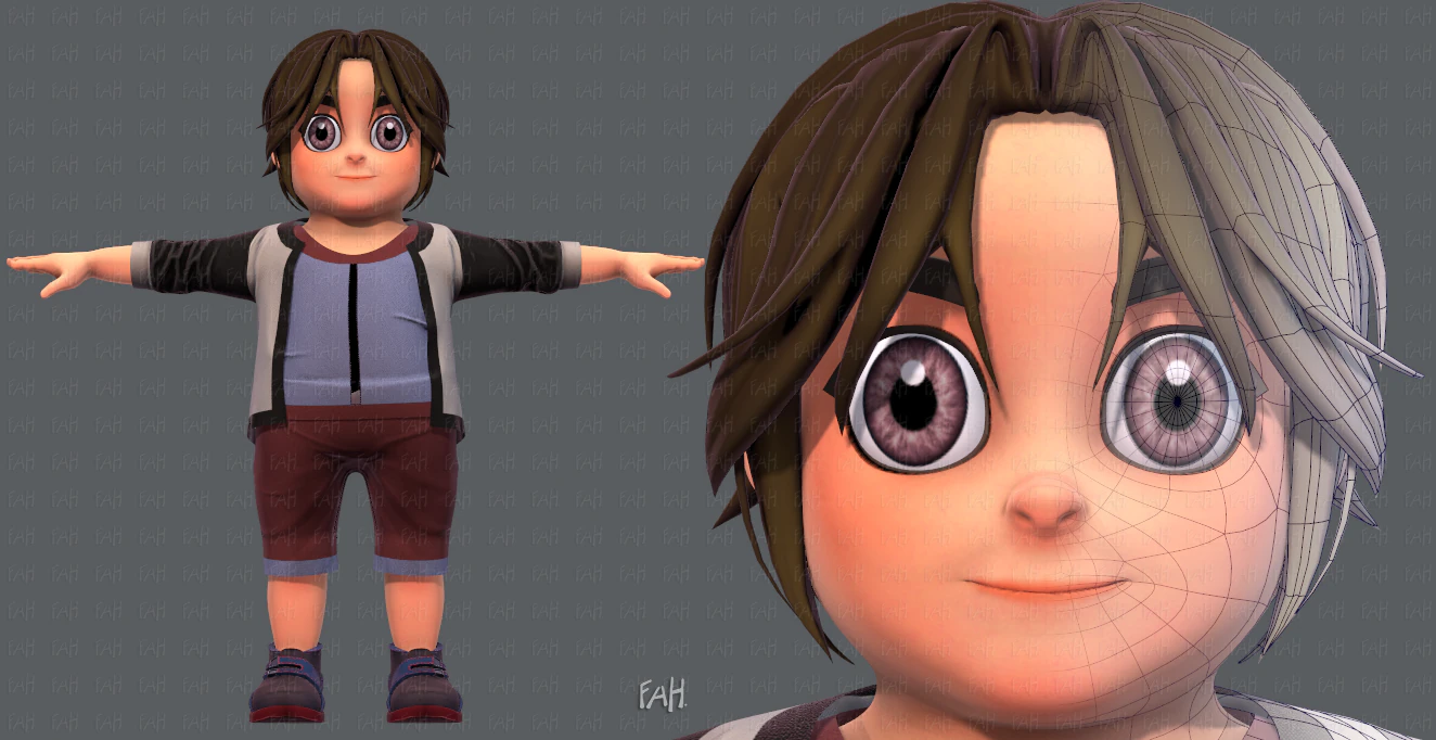 base boyv06 clothing v01 3D Model .c4d .max .obj .3ds .fbx .stl .blend 