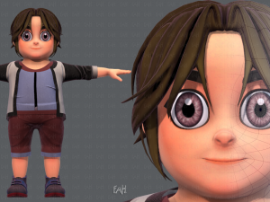base boyv06 clothing v01 Modèle 3D