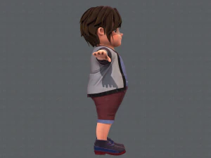 base boyv06 clothing v01 3D Model