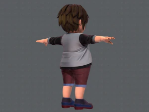 base boyv06 clothing v01 3D Model