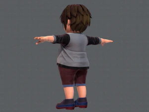 base boyv06 clothing v01 3D Model