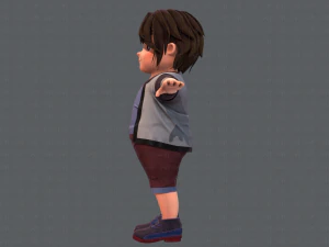 base boyv06 clothing v01 3D Model