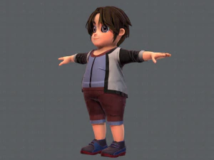 base boyv06 clothing v01 3D Model