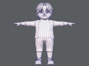 base boyv06 clothing v01 3D Model
