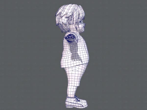 base boyv06 clothing v01 3D Model