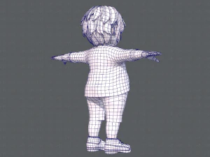 base boyv06 clothing v01 3D Model
