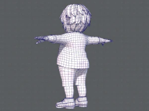 base boyv06 clothing v01 3D Model