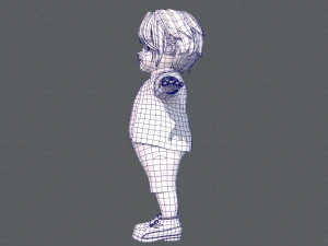 base boyv06 clothing v01 3D Model