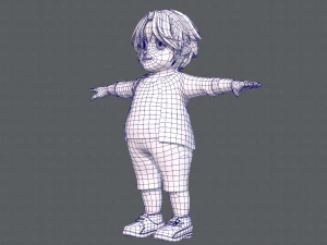base boyv06 clothing v01 3D Model