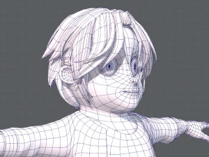 base boyv06 clothing v01 3D Model