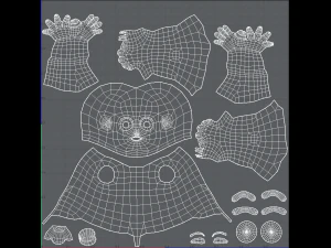 base boyv06 clothing v01 3D Model