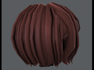 3d hair style for girl v56 3D 모델