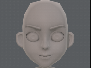 base mesh girl characterv11 Modello 3D