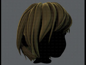 3d hair style for boy v51 3D Model