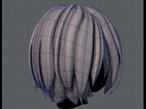 3d hair style for boy v51 3D-Modell
