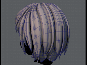 3d hair style for boy v51 3D-Modell