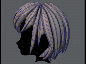 3d hair style for boy v51 3D-Modell