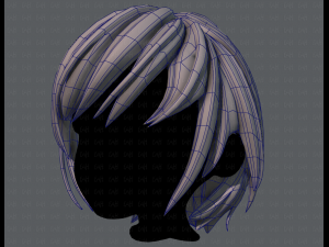 3d hair style for boy v51 3D-Modell