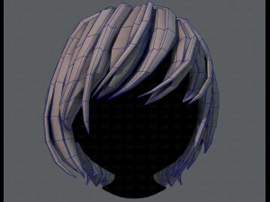 3d hair style for boy v51 3D Model