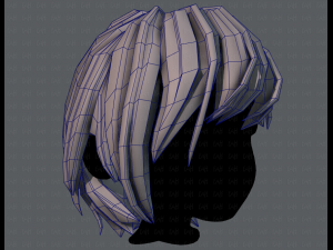 3d hair style for boy v51 3D-Modell
