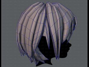 3d hair style for boy v51 3D-Modell