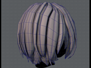 3d hair style for boy v51 3D-Modell
