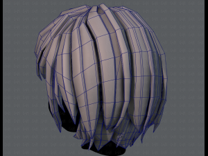 3d hair style for boy v51 3D-Modell