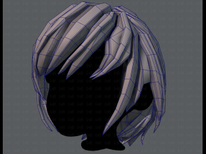 3d hair style for boy v51 3D-Modell