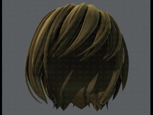 3d hair style for boy v51 3D Model