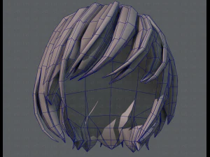 3d hair style for boy v51 3D Model
