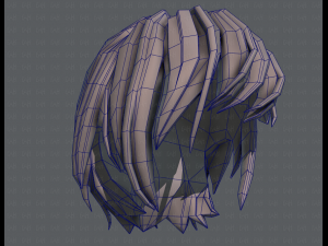 3d hair style for boy v51 3D-Modell