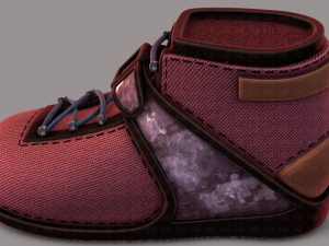 shoes cartoonv38 3D Модель