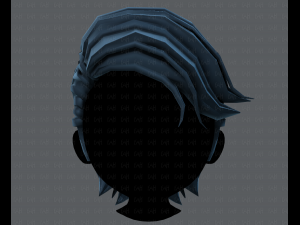 3d hair style for boy v52 3D Model