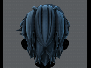 3d hair style for boy v52 3D Model