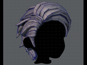 3d hair style for boy v52 3D Model