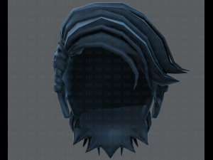 3d hair style for boy v52 3D Model