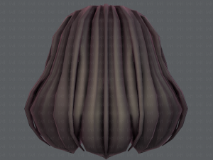 3d hair style for girl v57 Modèle 3D