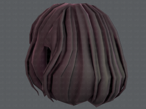 3d hair style for girl v57 Modèle 3D