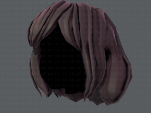 3d hair style for girl v57 Modèle 3D