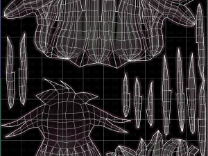 3d hair style for girl v57 Modèle 3D