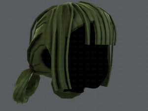 3d hair style for girl v58 3D Model
