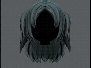3d hair style for girl v59 3D 모델