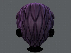 3d hair style for boy v53 3D Model